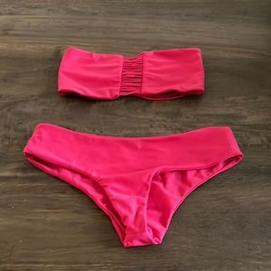 Mikoh Bikini in Pink Size Medium. Like-new worn once.